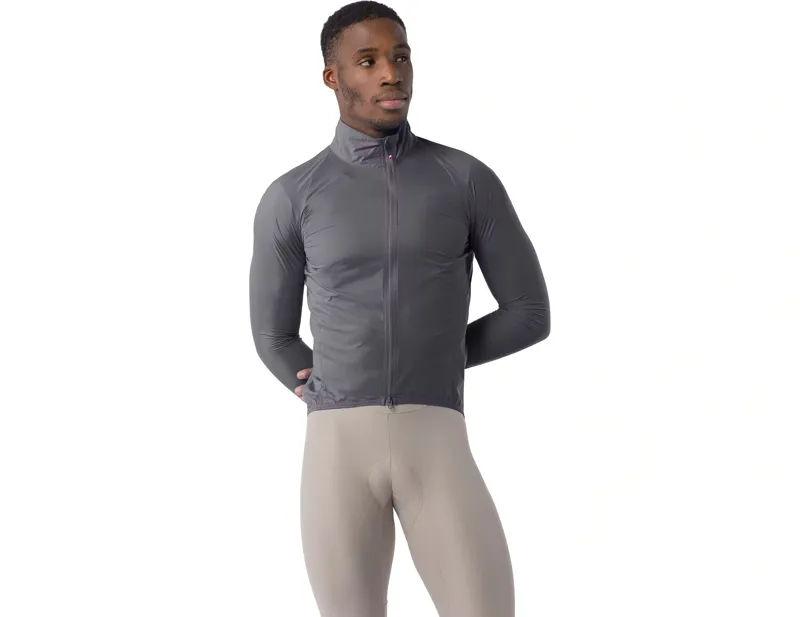 Castelli Transition Air Long Sleeve Jacket in Smoky Grey