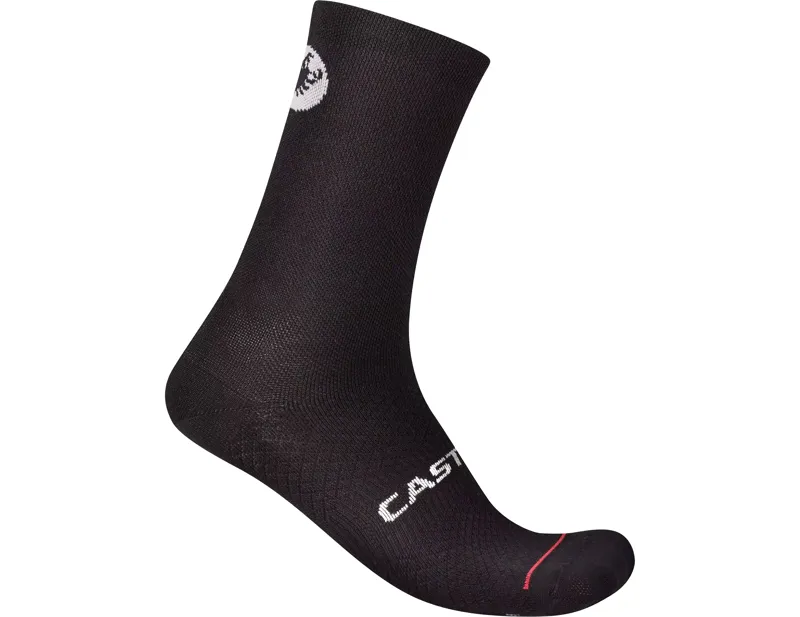 Castelli Scorpion Logo 15 Women's Thermal Socks in Black