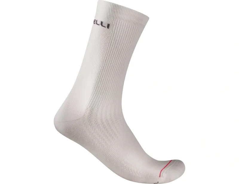 Castelli Bandito 2 Merino 18 Socks in White