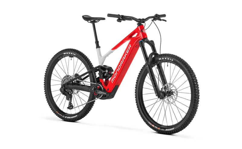 Mondraker Crafty Carbon R Electric Full Suspension Mountain Bike 2027 in Chilli Red-1