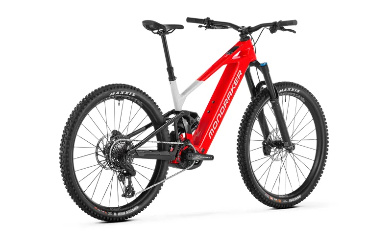 Mondraker Crafty Carbon R Electric Full Suspension Mountain Bike 2027 in Chilli Red-2