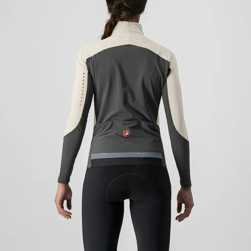 Castelli Beta RoS Women's Jacket in Chalk/Grey-1
