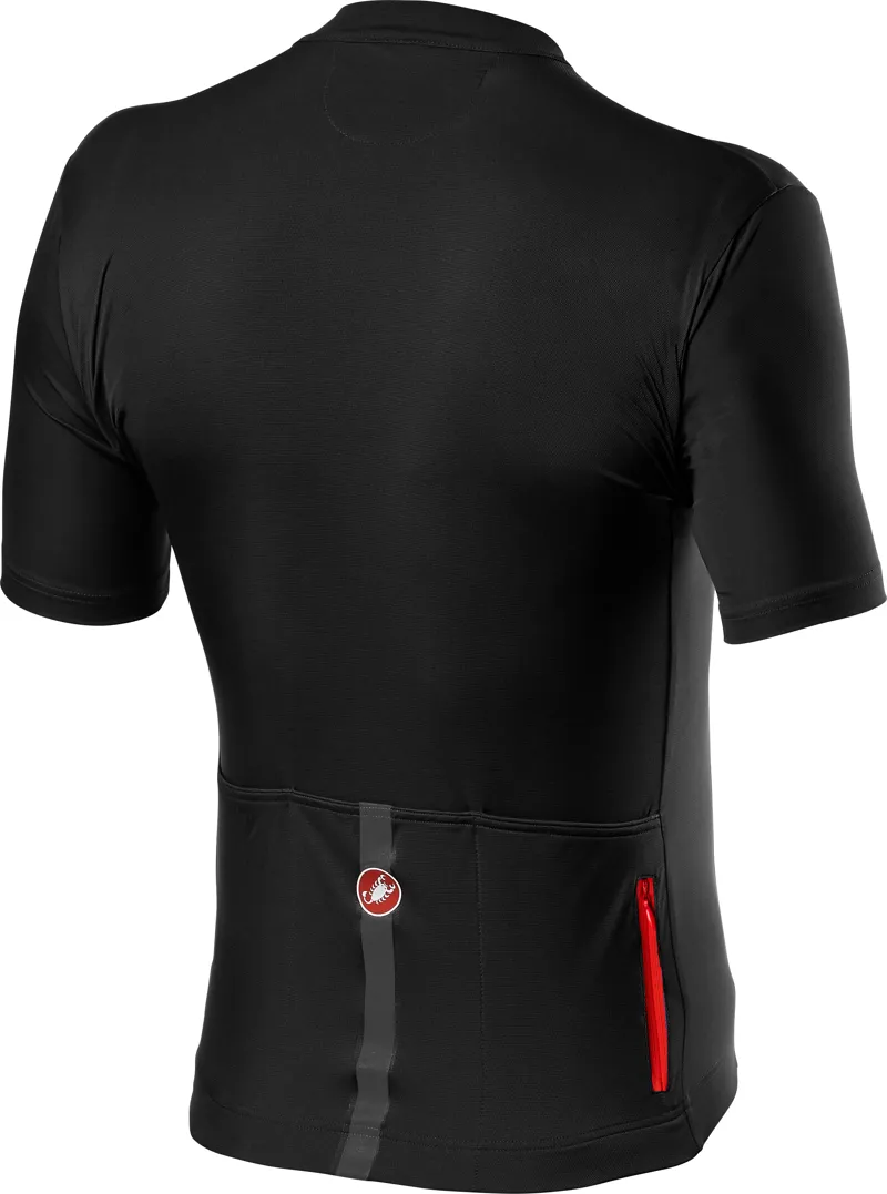 Castelli Classifica Short Sleeve Road Jersey in Black-1