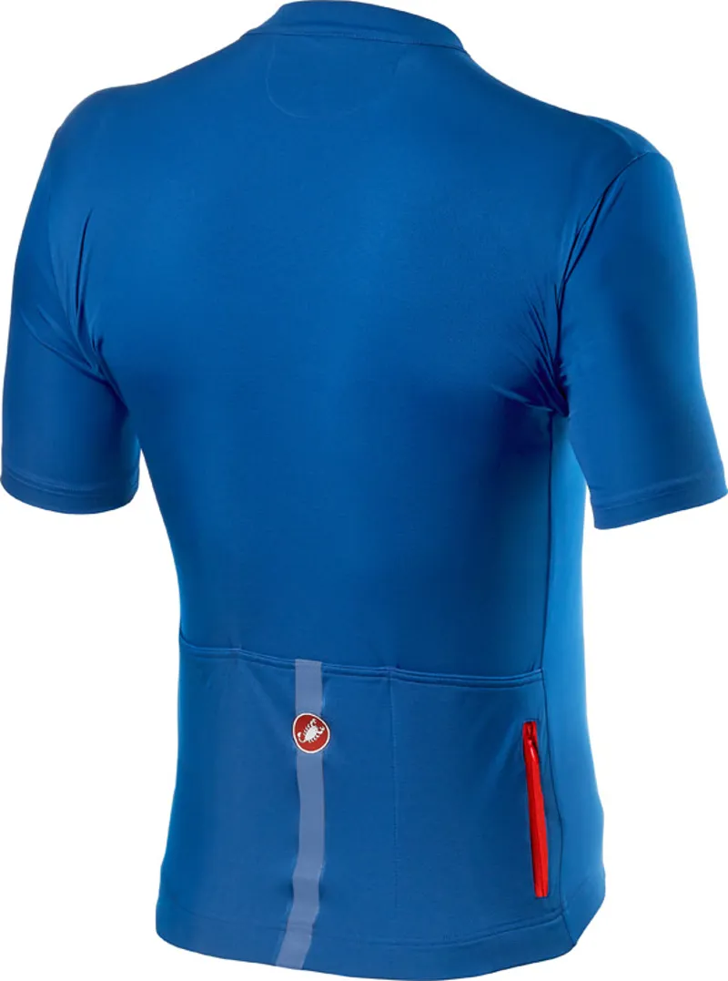 Castelli Classifica Short Sleeve Jersey in Azzurro Italia -1