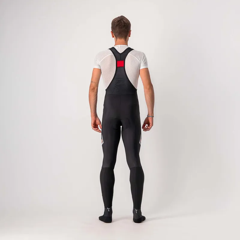 Castelli Velocissimo 5 Bib Tights in Black/Silver Reflex-2