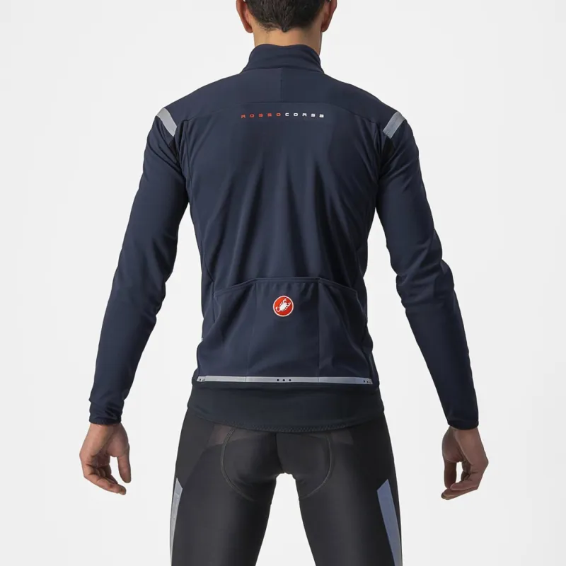 Castelli Perfetto RoS 2 Jacket in Belgian Blue/Silver Grey-1