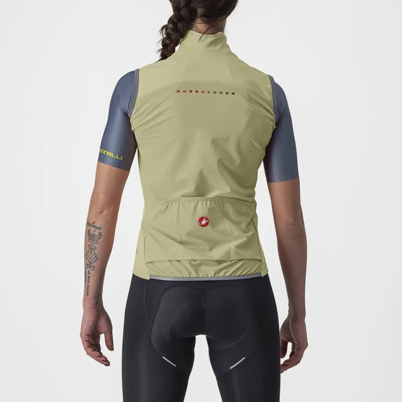 Castelli Perfetto RoS 2 Women's Vest in Green Tea-1