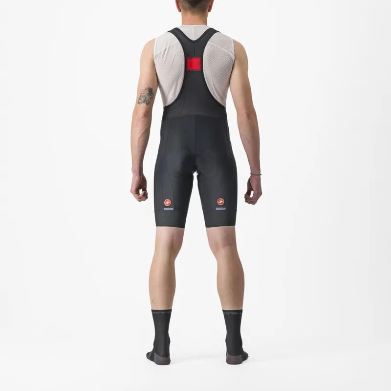 Castelli Entrata 2 Bib Shorts in Black-1