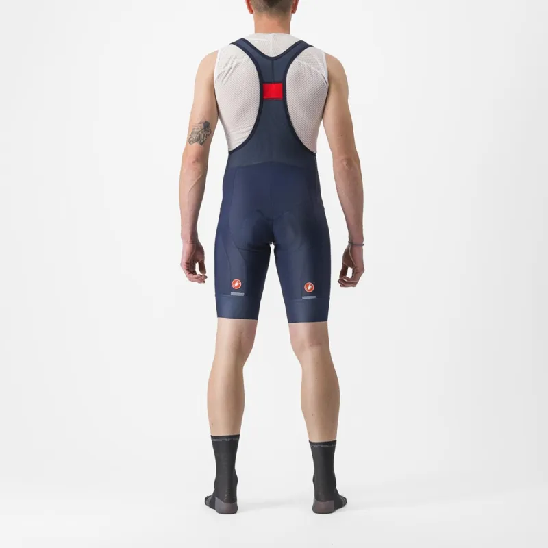 Castelli Entrata 2 Bib Shorts in Belgian Blue-1