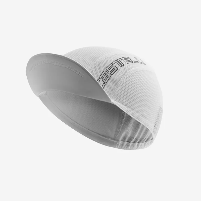 Castelli A/C 2 Cycling Cap in White/Grey-1