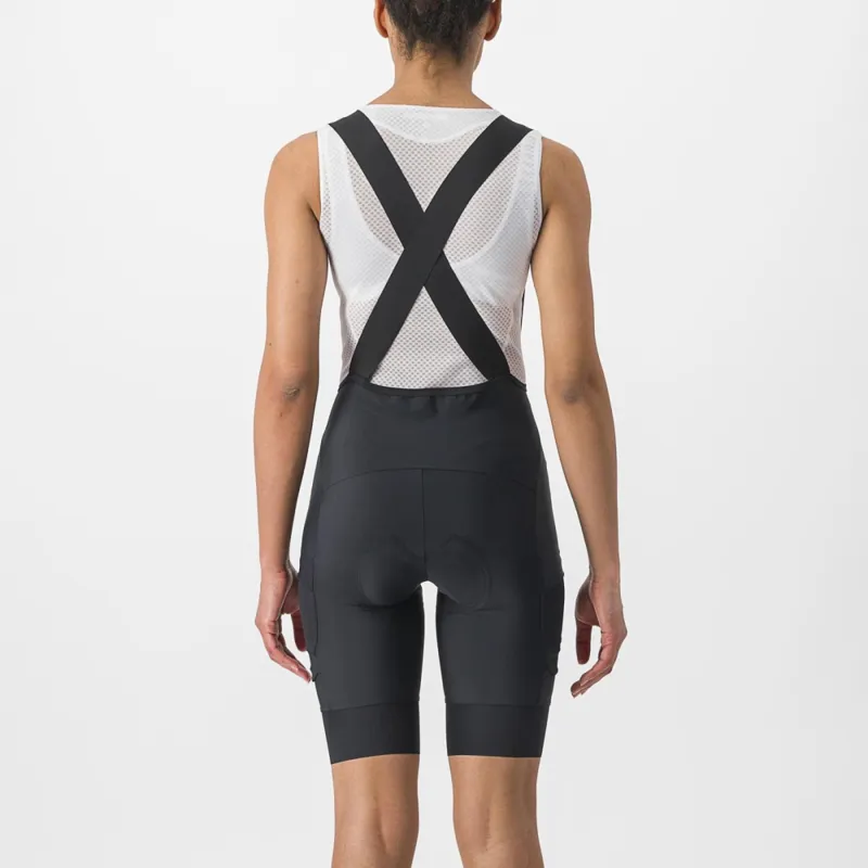 Castelli Unlimited Cargo Women's Bib Shorts in Black-1