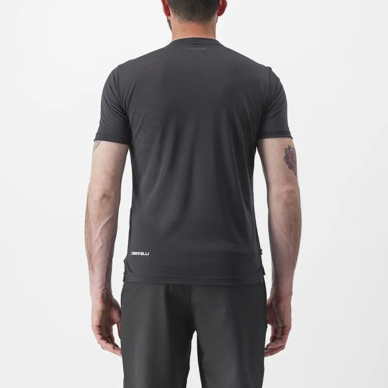 Castelli Merino T-Shirt in Black-1