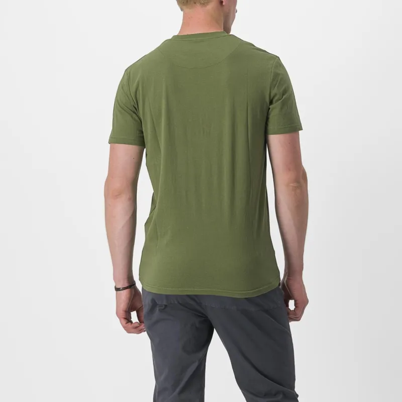 Castelli Finale T-Shirt in Avocado Green-1