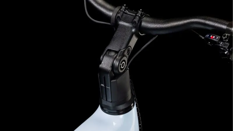 Cube Kathmandu Hybrid One 800 Electric Hybrid Bike 2025 in Polar White/Black-3