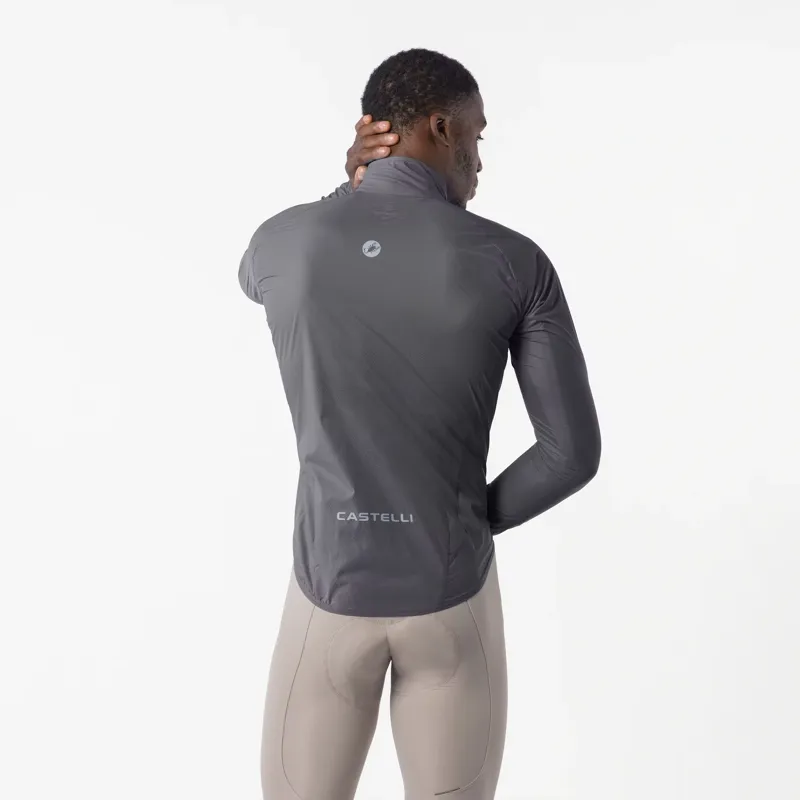 Castelli Transition Air Long Sleeve Jacket in Smoky Grey-1