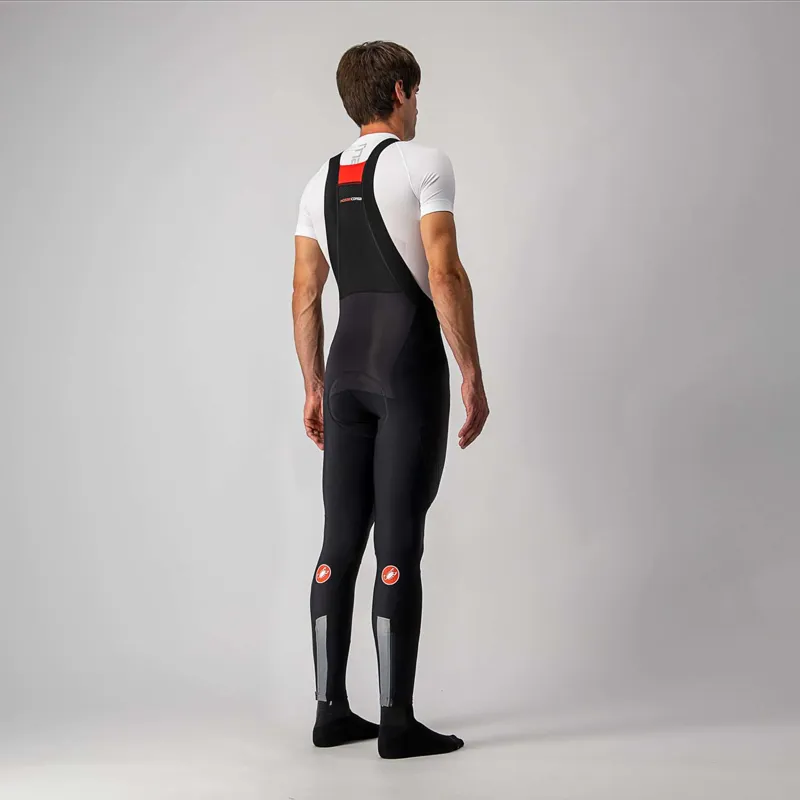 Castelli Sorpasso Ros Bibtight in Black -4