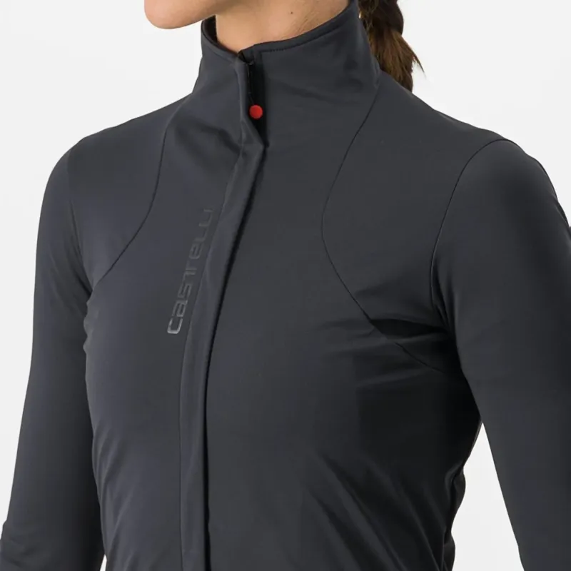 Castelli Beta RoS Women's Jacket in Light Black-2