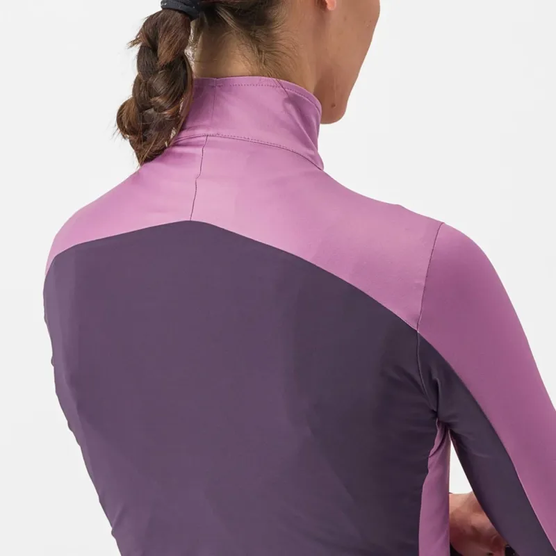 Castelli Beta RoS Women's Jacket in Purple Dew/Night Shade-2