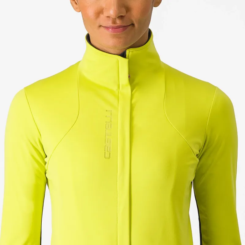 Castelli Beta RoS Women's Jacket in Sulphur/Dark Grey-2