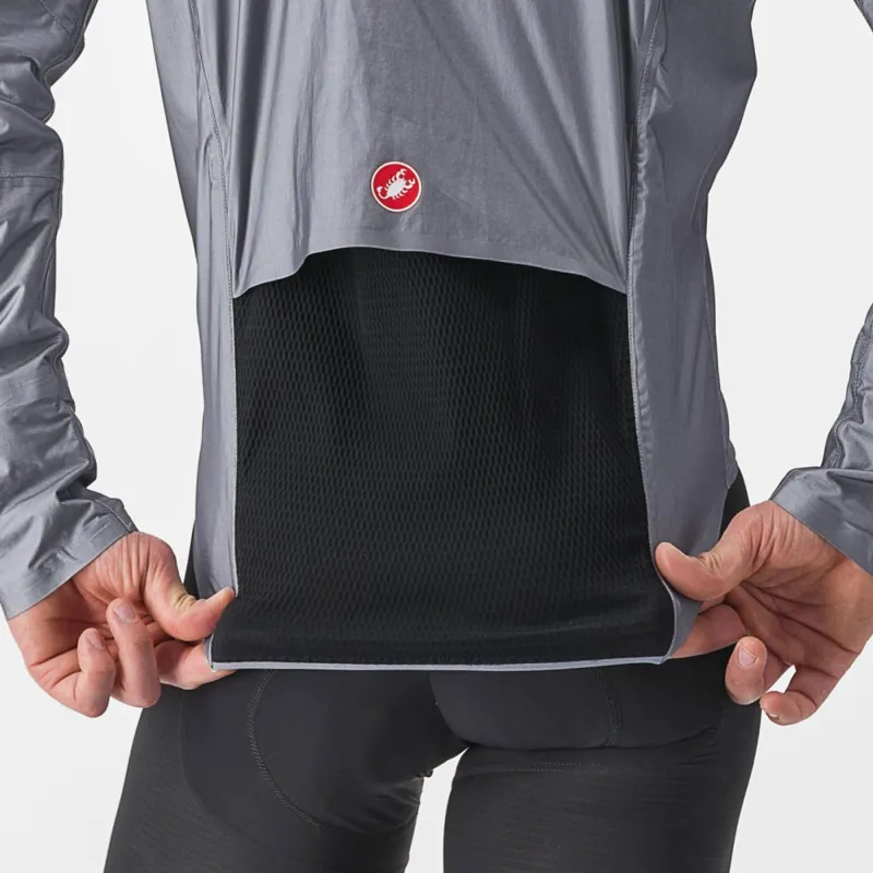 Castelli Tempesta Lite Jacket in Grey-2