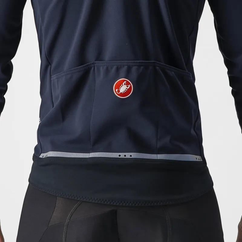 Castelli Perfetto RoS 2 Jacket in Belgian Blue/Silver Grey-2