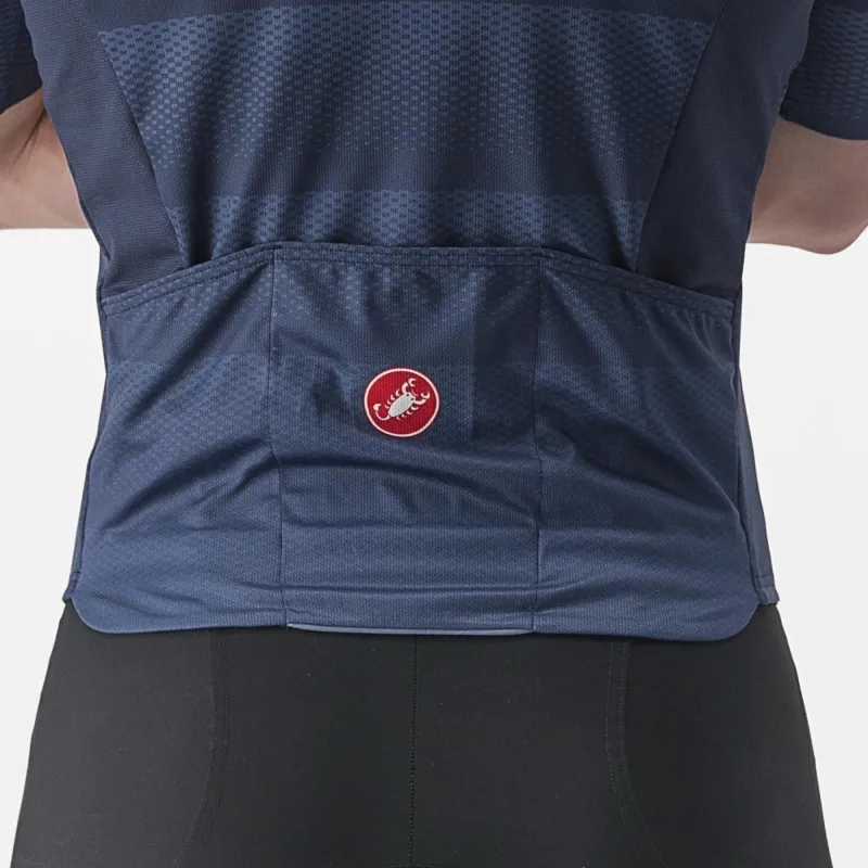 Castelli Livelli Short Sleeve Jersey in Belgian Blue-2
