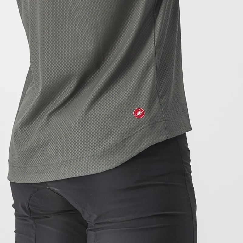 Castelli Trail Tech 2 Long Sleeve T-Shirt in Forest Grey-2