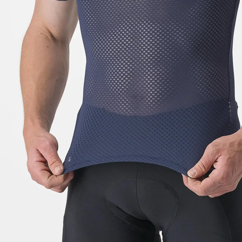 Castelli Pro Mesh 2.0 Base Layer in Belgian Blue-2