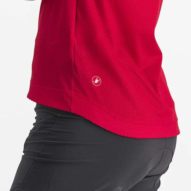 Castelli Trail Tech 2 Women's T-Shirt in Red-2