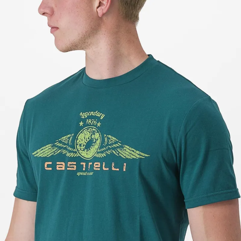 Castelli Armando 2 T-Shirt in Teal-2