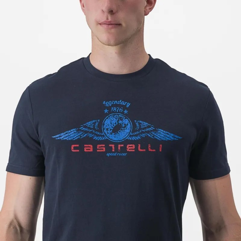 Castelli Armando 2 T-Shirt in Belgian Blue-2