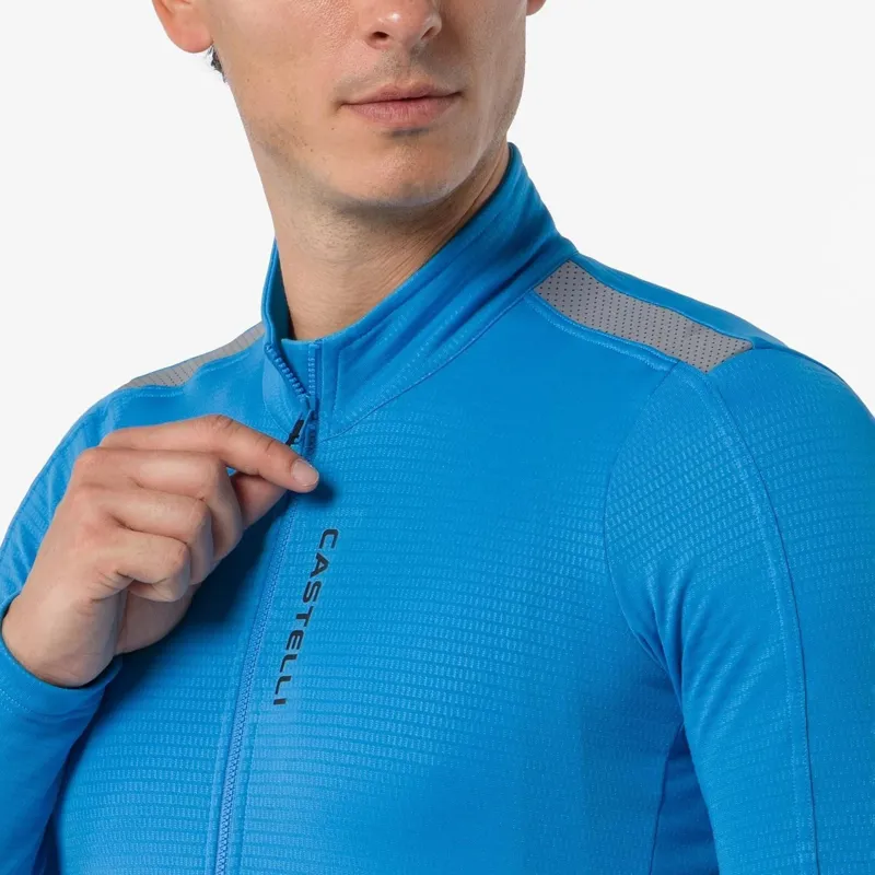 Castelli Puro 4.1 Jersey in Blue Circuit-2