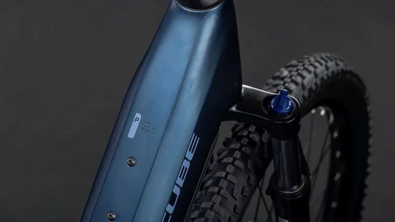 Cube Reaction Hybrid Performance 600 EE Electric Mountain Bike 2026 in Indigoblue/Reflex-1