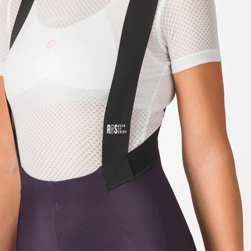 Castelli Sorpasso RoS Women's Bib Tights in Night Shade/Silver Reflex-3