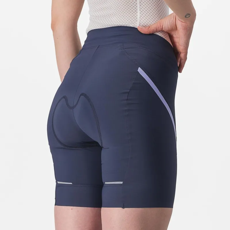 Castelli Velocissima 3 Women's Shorts in Belgian Blue/Violet Mist-3