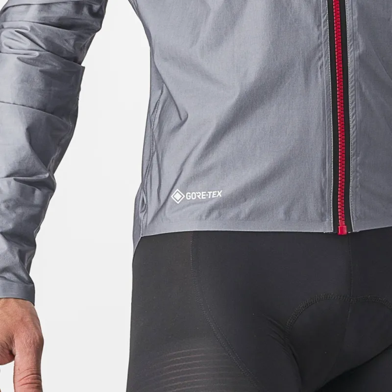 Castelli Tempesta Lite Jacket in Grey-3