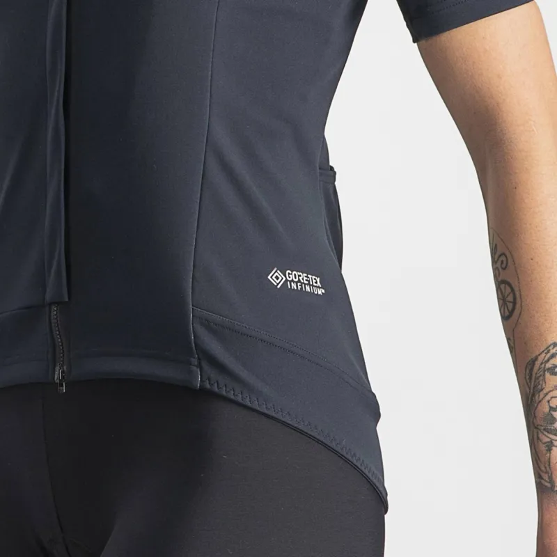 Castelli Gabba RoS 2 Short Sleeve Women's Jersey in Light Black/Black-3