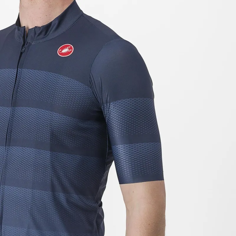 Castelli Livelli Short Sleeve Jersey in Belgian Blue-3
