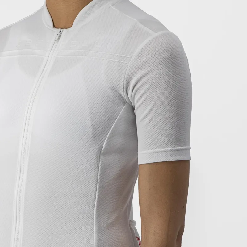 Castelli Anima 4 Women's Short Sleeve Jersey in Ivory-3