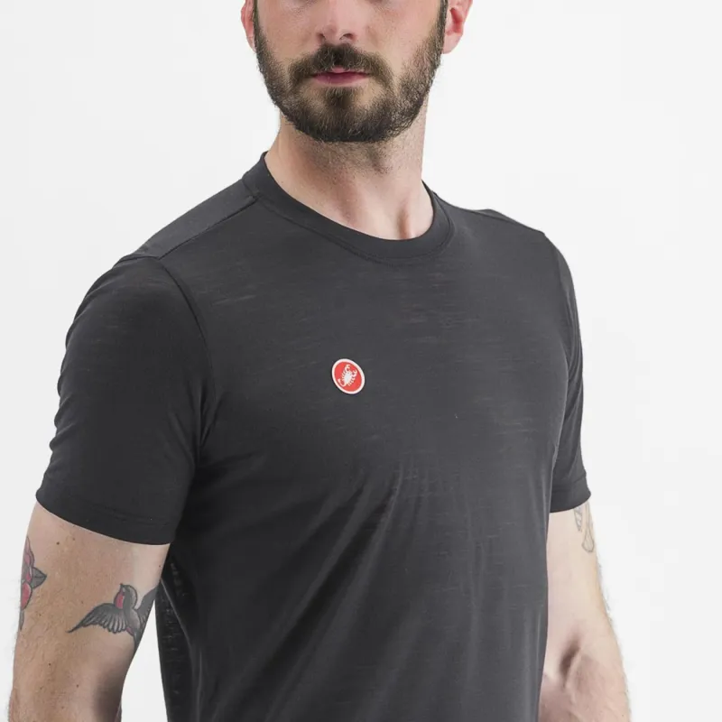Castelli Merino T-Shirt in Black-3