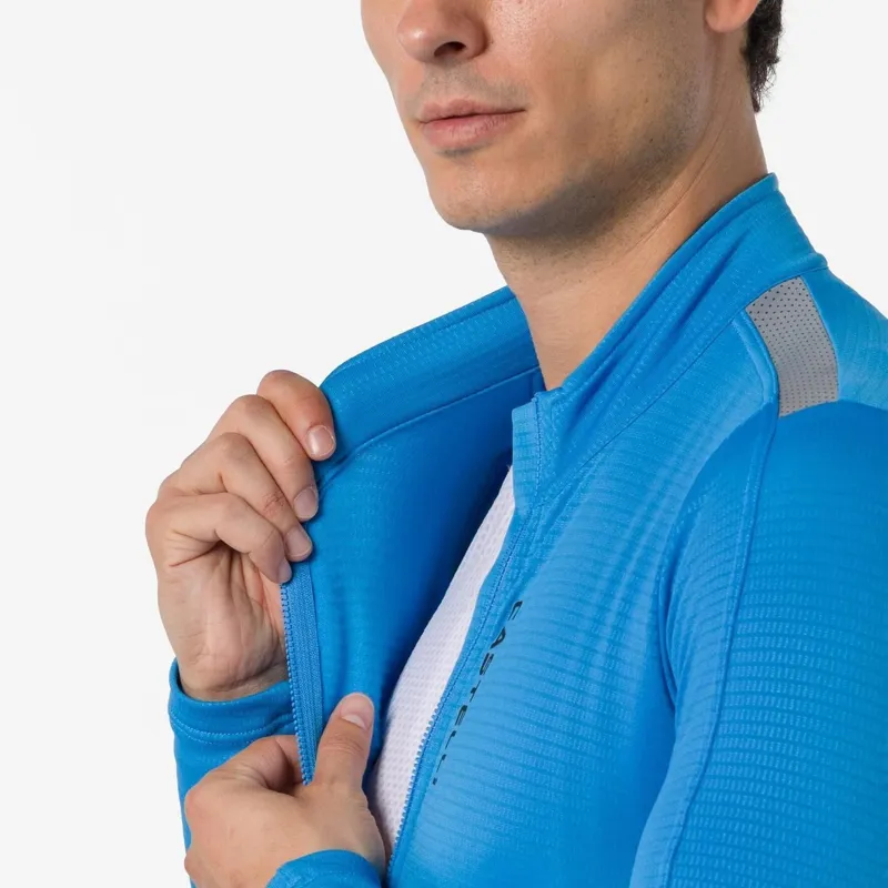 Castelli Puro 4.1 Jersey in Blue Circuit-3