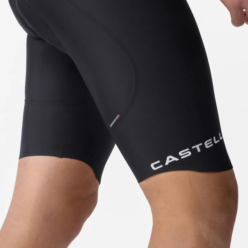 Castelli Espresso Thermal Bib Shorts in Black-6