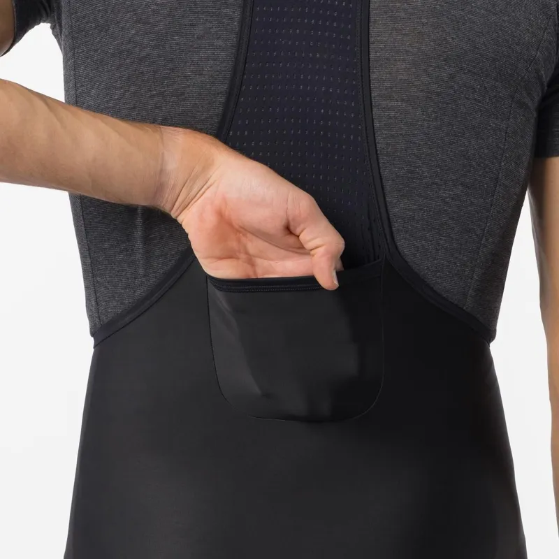 Castelli Nano Rain Bib Tights in Black-6