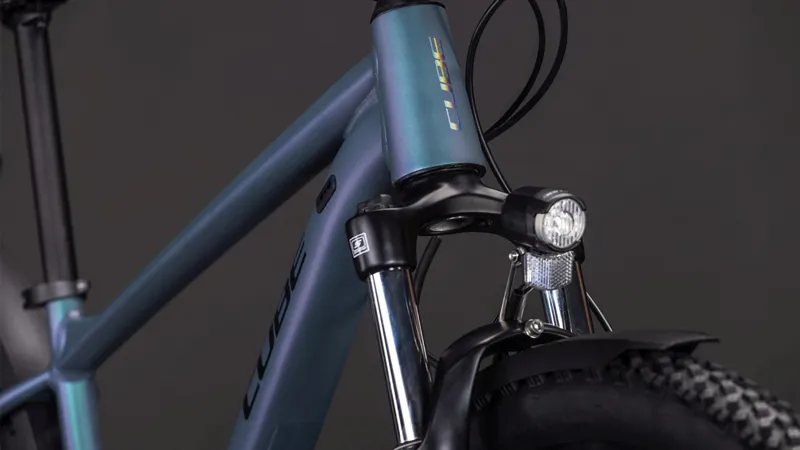 Cube Aim Pro FE Hardtail Mountain Bike 2026 in Smaragdgrey/Prism-4