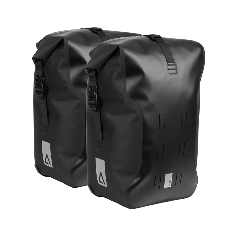 Balfes Bikes Acid Pannier Bag Pro 20 Smlink 2.0 in Black - pair | Free postage over £30, £10 off first order, price match & 0% finance.
