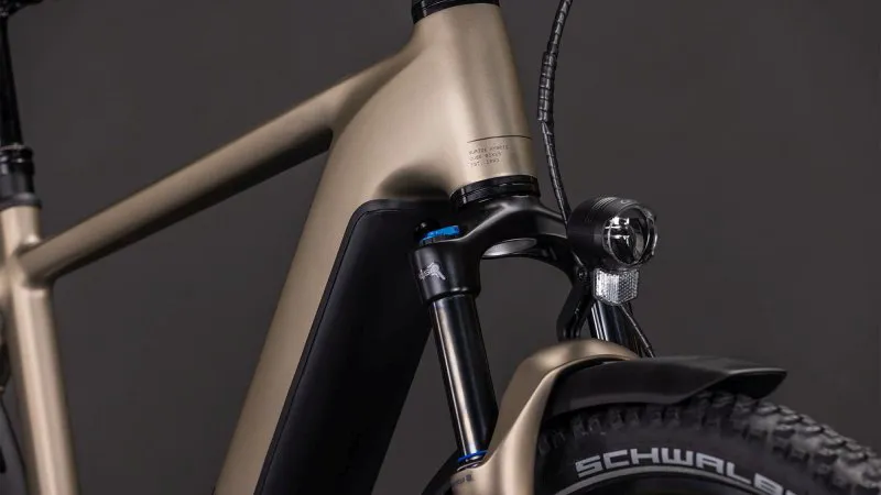 Cube Nuride Hybrid Pro 600 Electric Hybrid Bike 2026 in Flashstone/Chrome-5