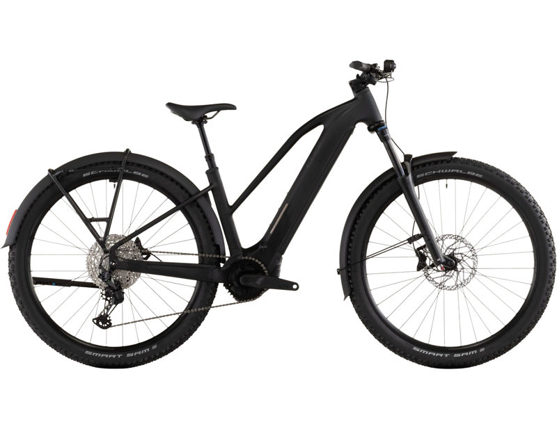 Balfes Bikes Cube Reaction Hybrid Pro 800 FE Trapeze Electric Mountain Bike 2026 in Blackline | Free postage over £30, £10 off first order, price match & 0% finance.