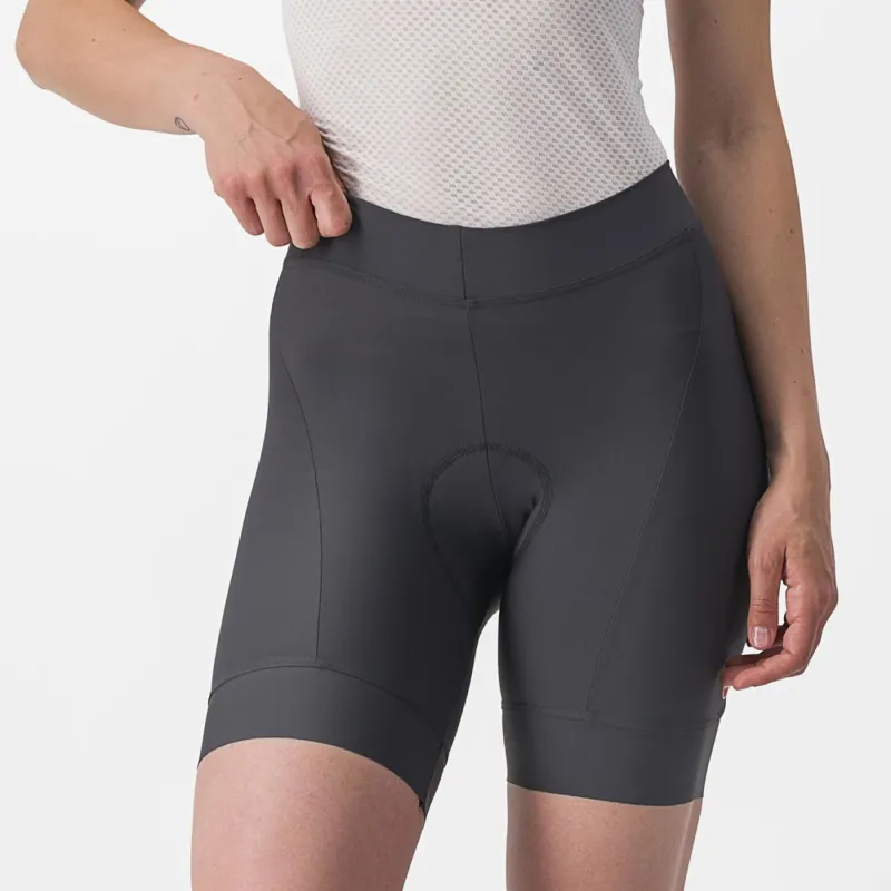 Castelli Prima Women's Shorts in Grey/Soft Orange-4