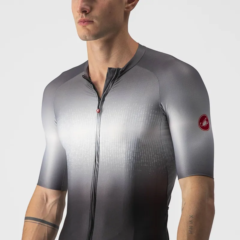Castelli Aero Race 6.0 Short Sleeve Jersey in Black-5