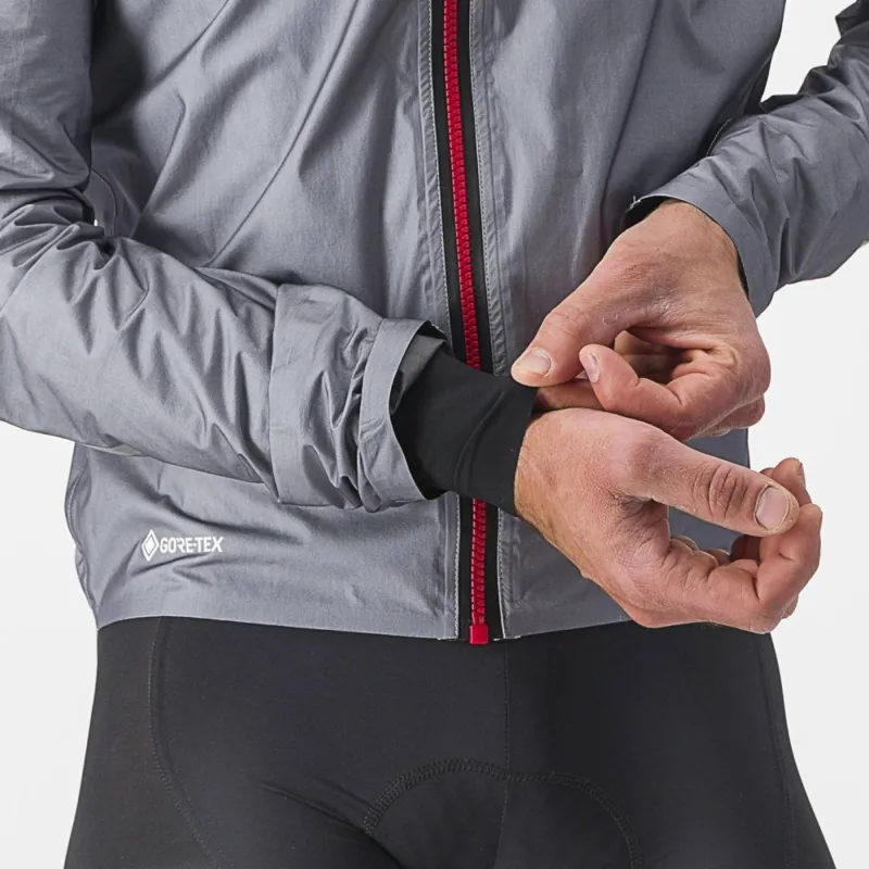 Castelli Tempesta Lite Jacket in Grey-4